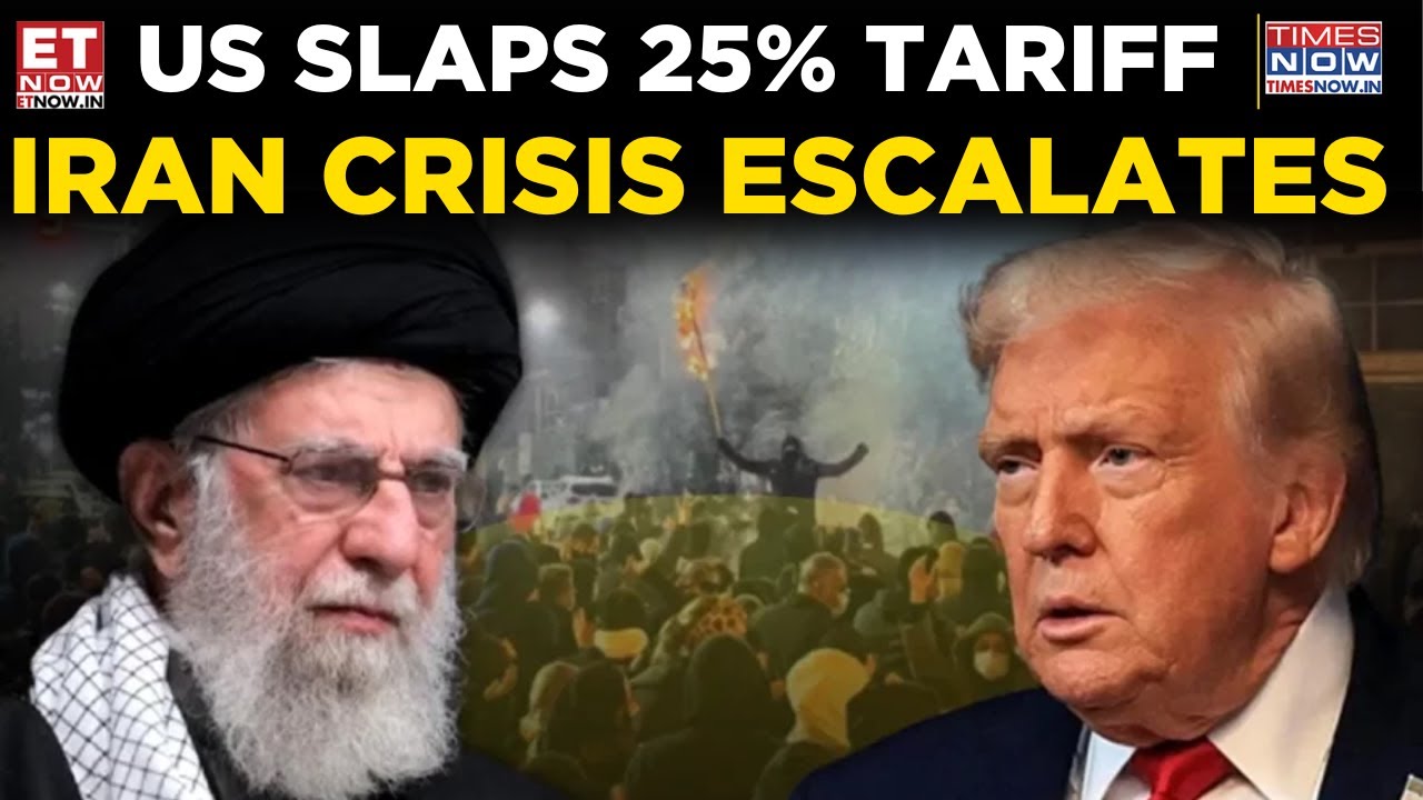 Iran Crisis Escalates: US Hits Trade Partners With 25% Tariff, Trump Warns Of Force | World News
