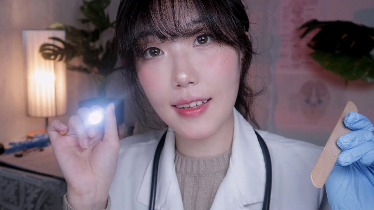 ASMR ADHD 검사와 뇌신경 검사 ADHD Test & Cranial Nerve Exam RP