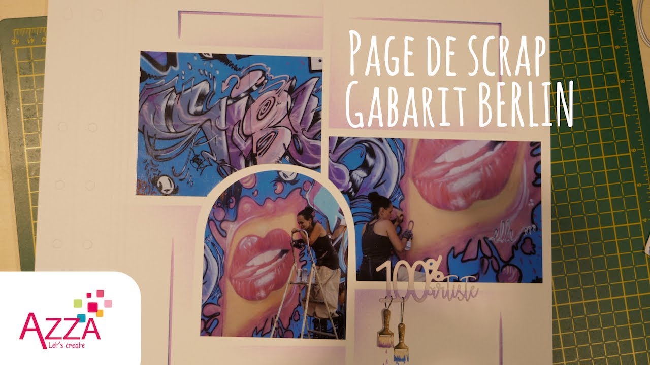 Une page de Scrap | Février 2019 | Gabarit Berlin