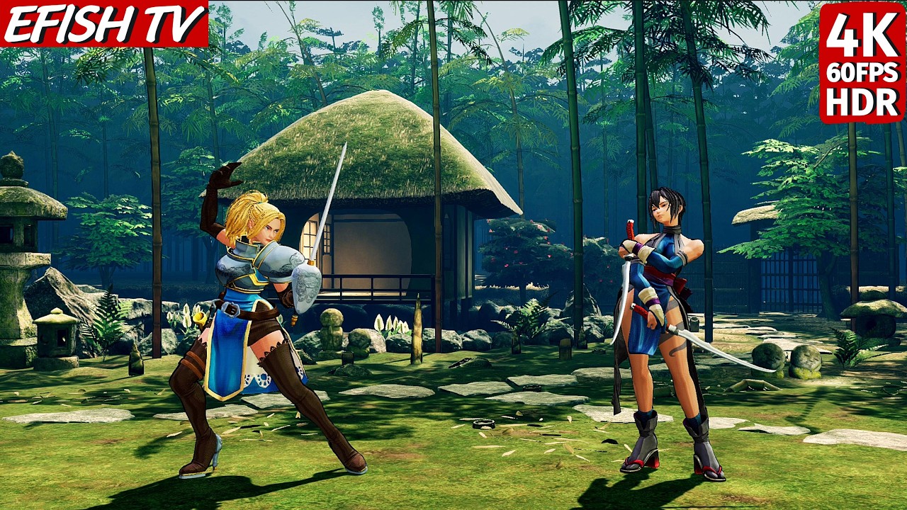 Charlotte vs Shiki (Hardest AI) - Samurai Shodown