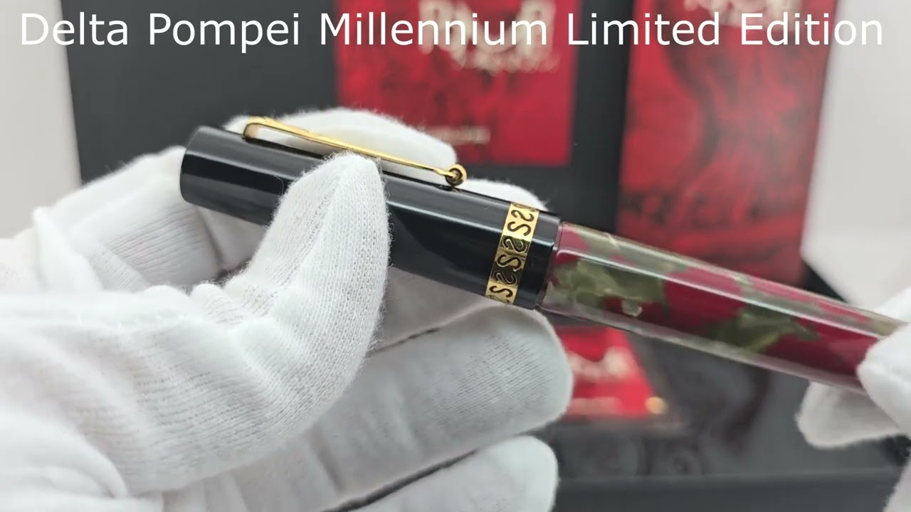 Cruzaltpens - Pluma Estilográfica Delta Pompei Millennium Limited Edition