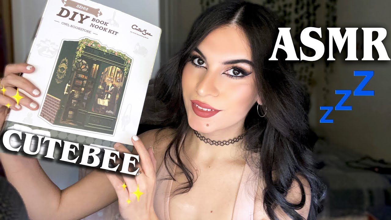 LIBRERÍA de MADERA para RELAJARSE - ASMR español