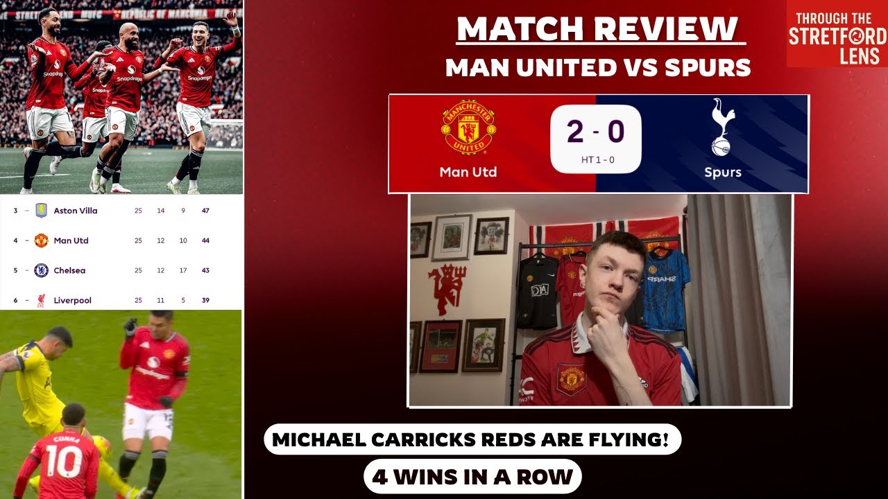 Man Utd Vs Spurs Match Reaction| 4 Wins In A Row!