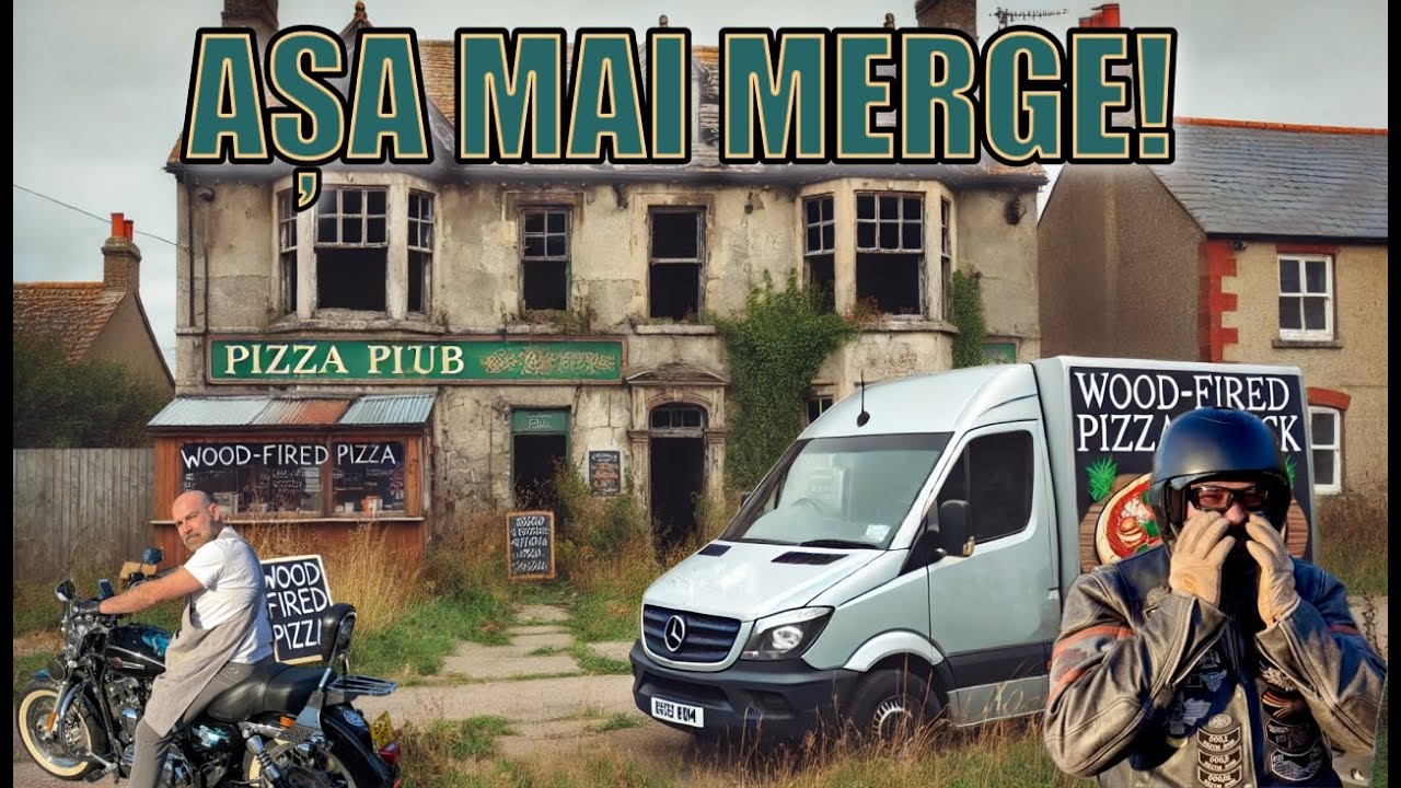 AM FĂCUT aproape 100 de PIZZA! Un parc de rulote și un PUB DUBIOS!