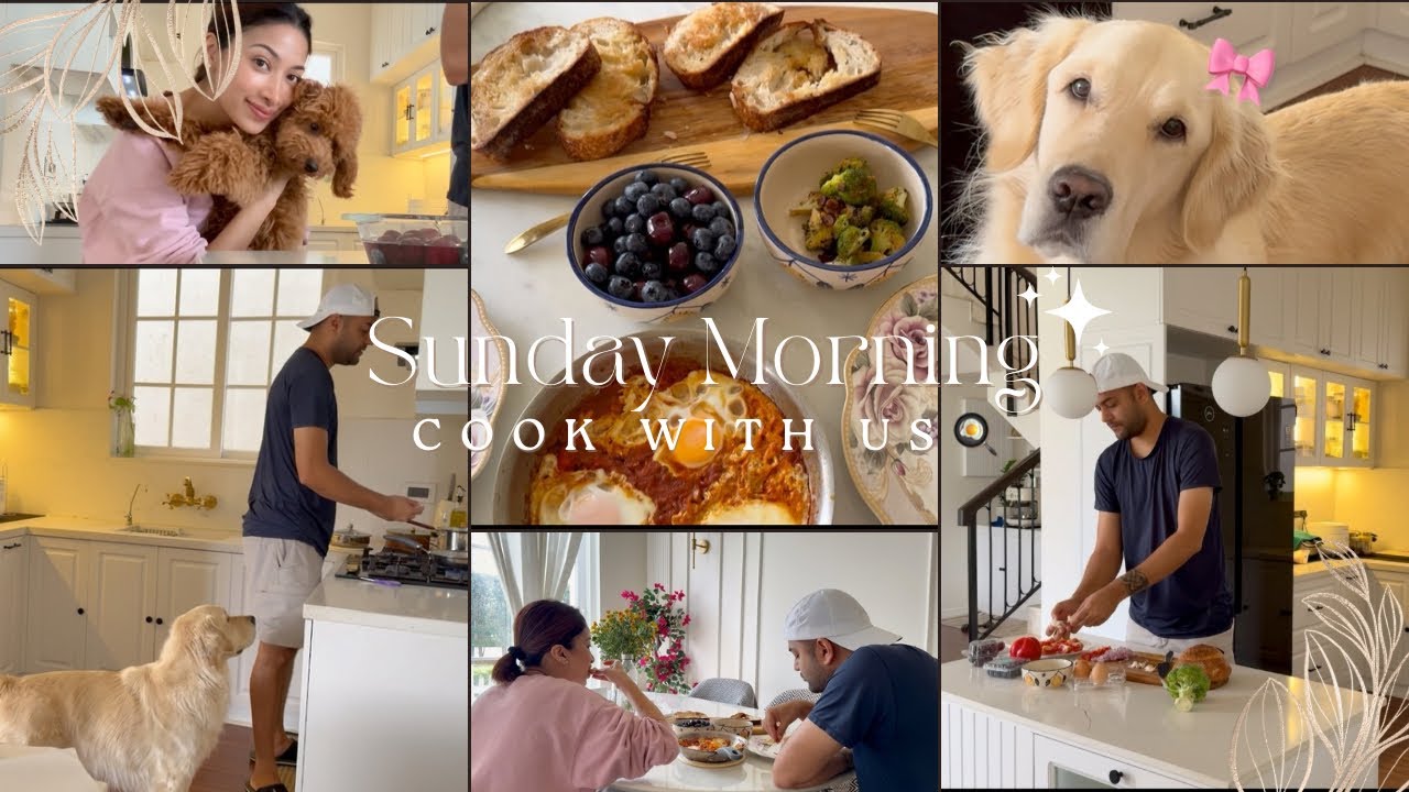Sunday Breakfast| Kitchen tour| Cook with us| Breakfast Vlog