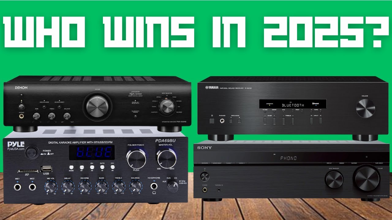 Top 5 best stereo amplifiers 2025 [Don't buy one before watching this]