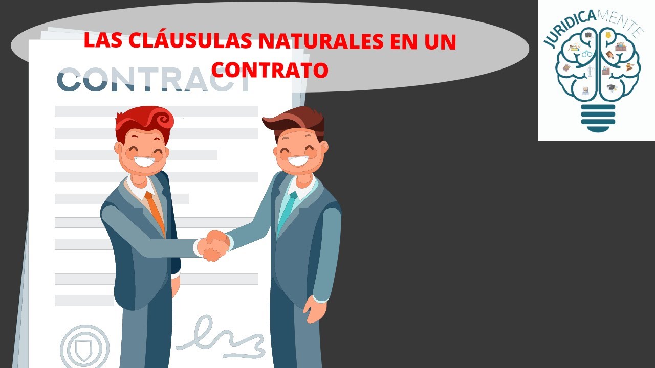 LAS CL&Aacute;USULAS NATURALES EN UN CONTRATO