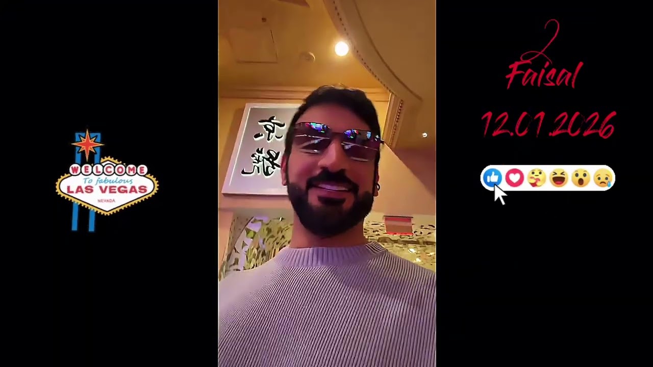 TikTok Live Fest из Лас-Вегаса с участием @hh_faisal 12.01.2026