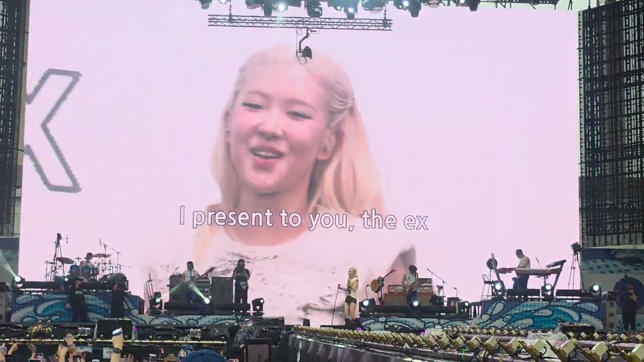 2025 흠뻑쇼 인천 게스트 로제 toxic till the end