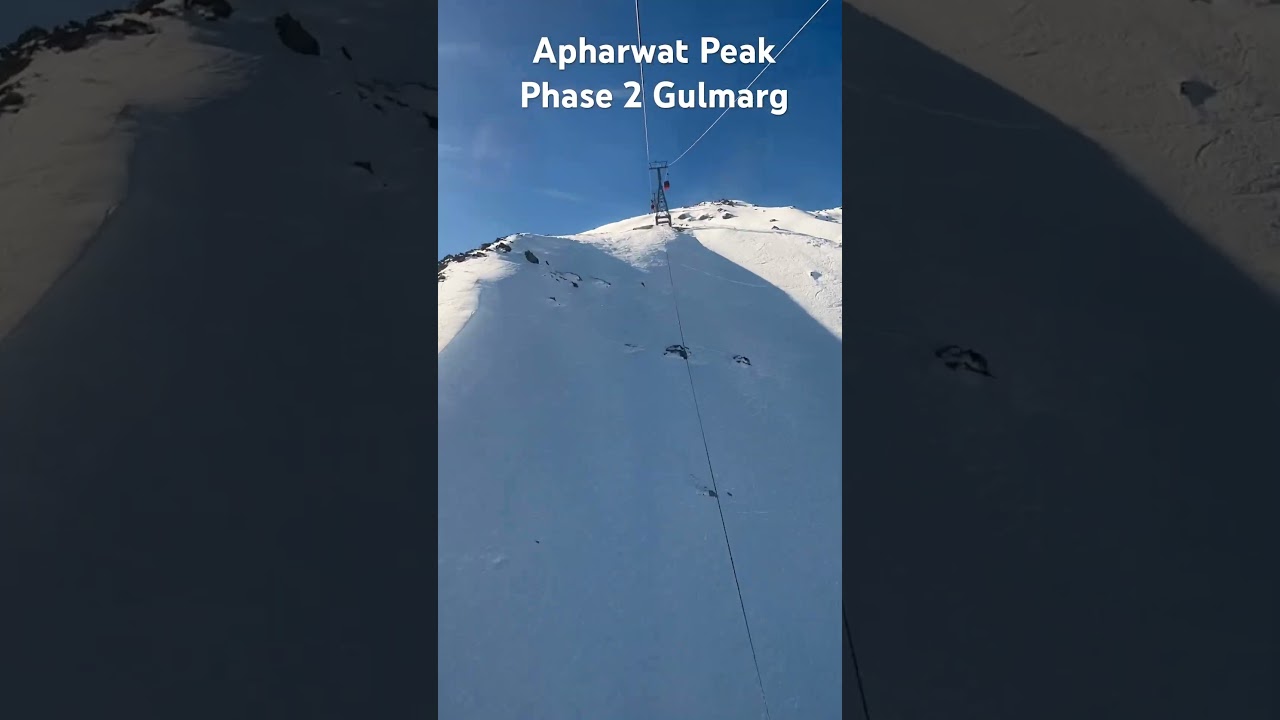 Majestic #Gulmarg.. Phase 2 Apharwat Peak