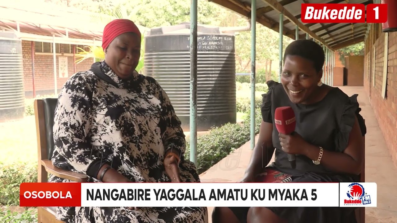 Osobola:  Wuuno atawulira naye ayogera.  Era yesitudde kati mukulu wa ssomero