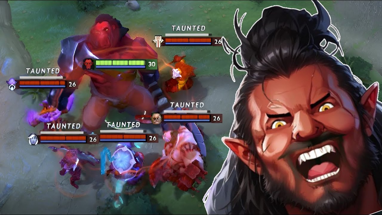 When Axe dunks the whole team | Dota 2 Rampages