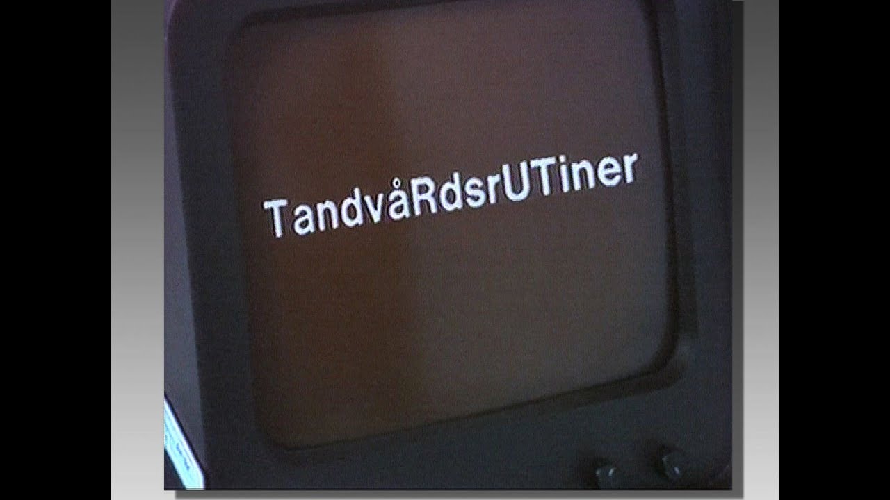 TRUT - Tandvårdsrutiner - En presentation - Landstinget Östergötland