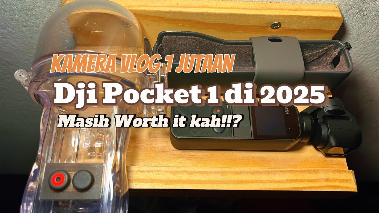 KAMERA UNTUK VLOG 1 JUTAAN DI 2025 || Dji Osmo Pocket 1