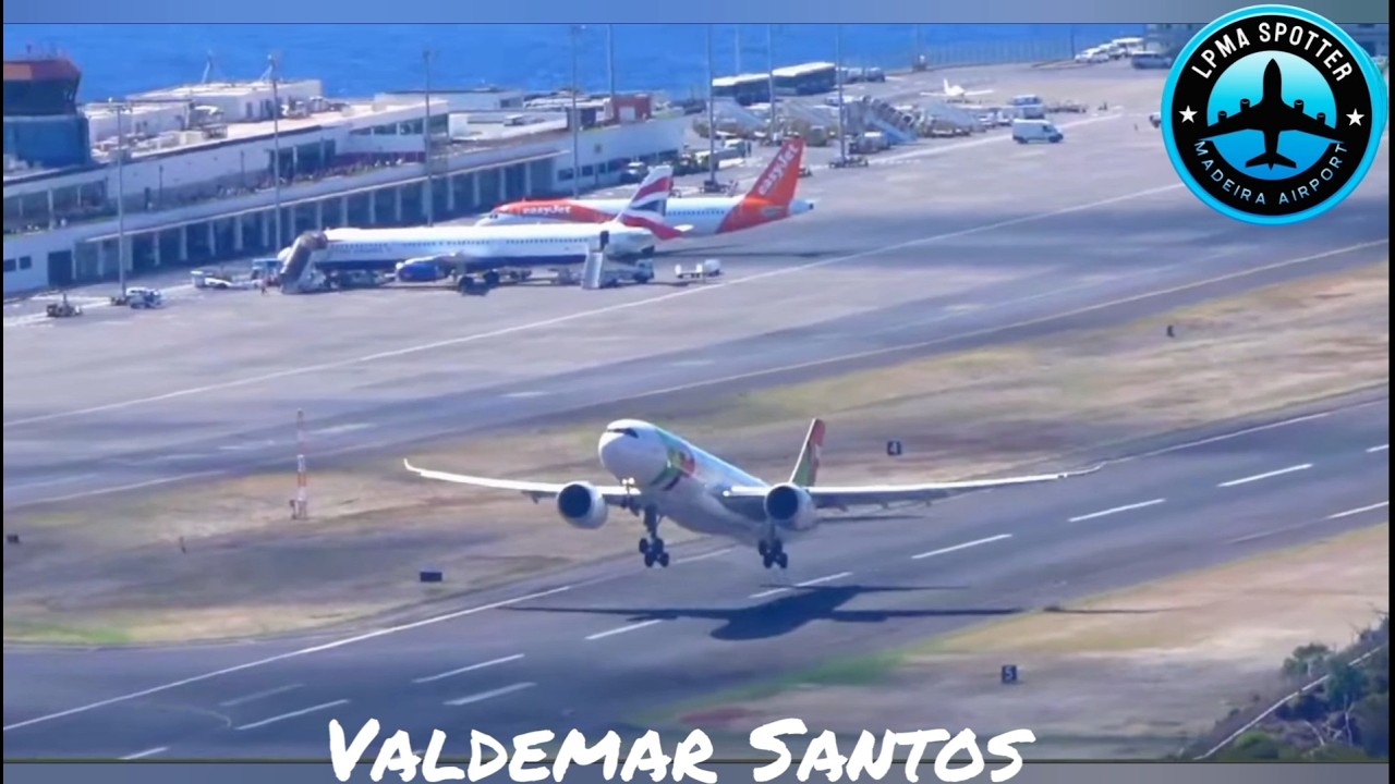 Madeira Airport Live Action LPMA Spotter ✈️ 22/02/2026