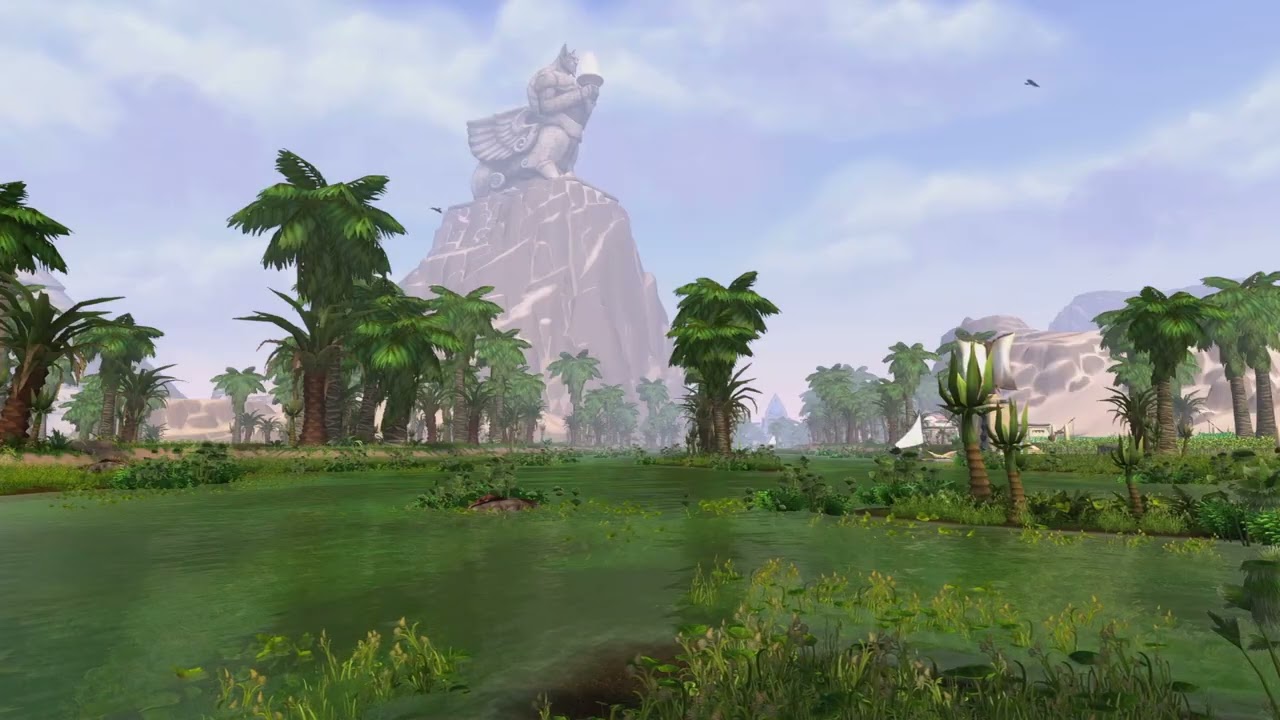 ☀️ Calming Rivers of Uldum 🌅 1 Hour World of Warcraft Music & Ambience 🌾