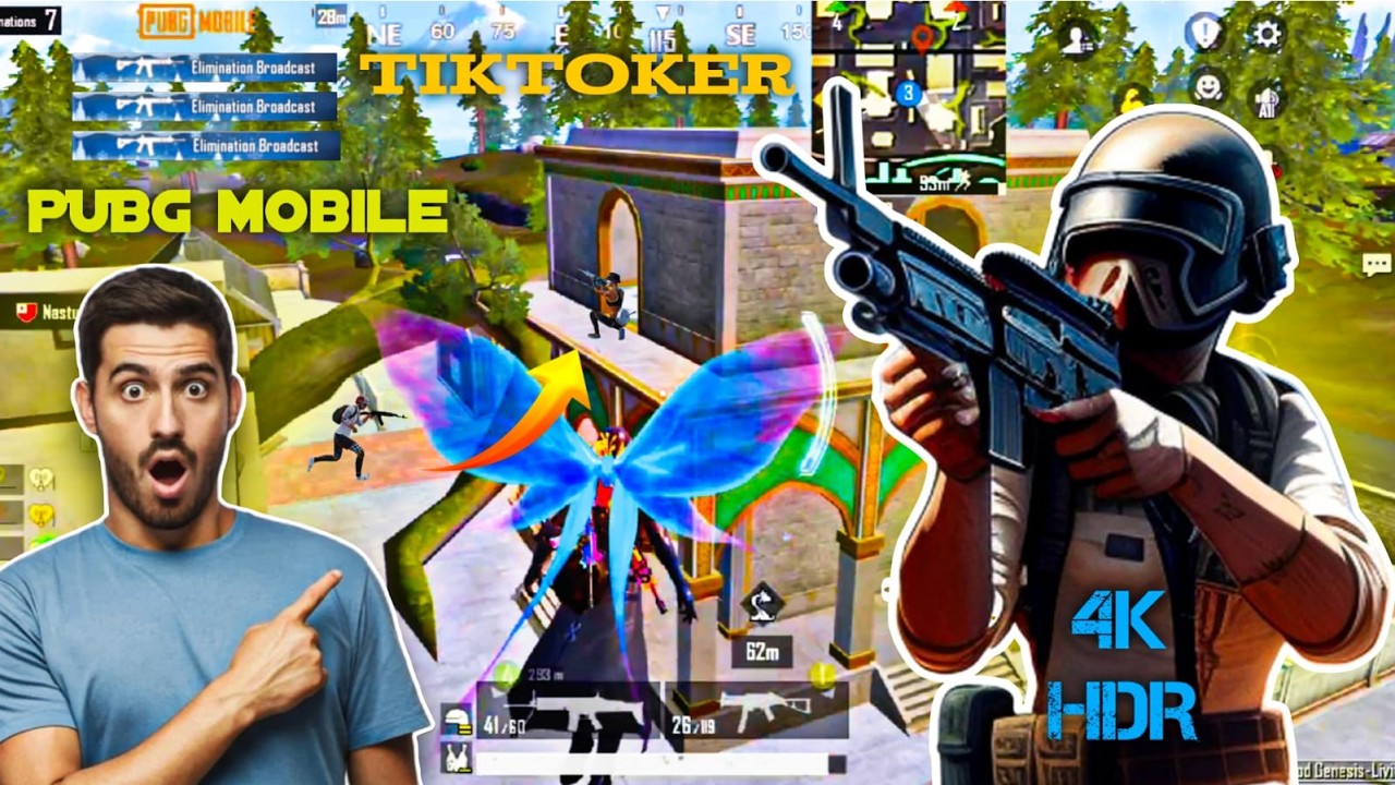 Tiktok player in my lobby| 12Kills Chiken dinner |Pubg Mobile