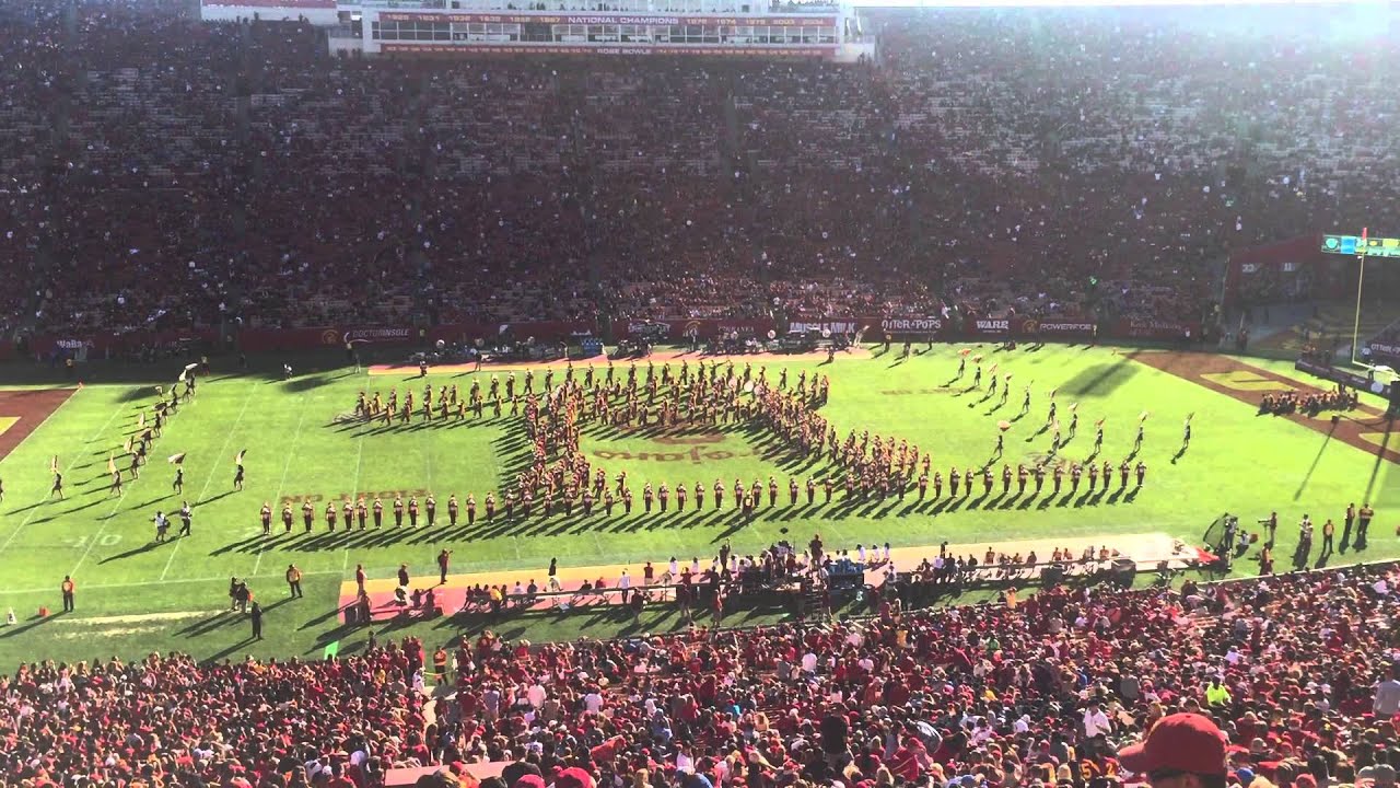 USC Trojan Marching Band | Star Wars! Halftime Show vs. ucla (Fall 2015)