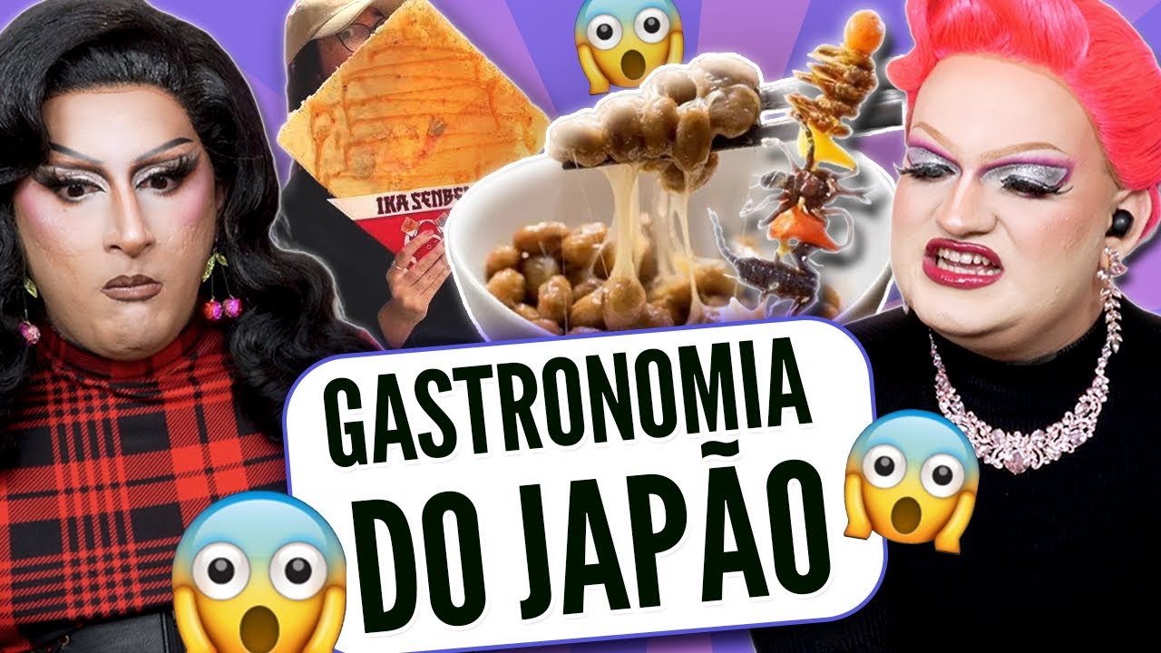 As COMIDAS mais ESTRANHAS vendidas no JAPÃO