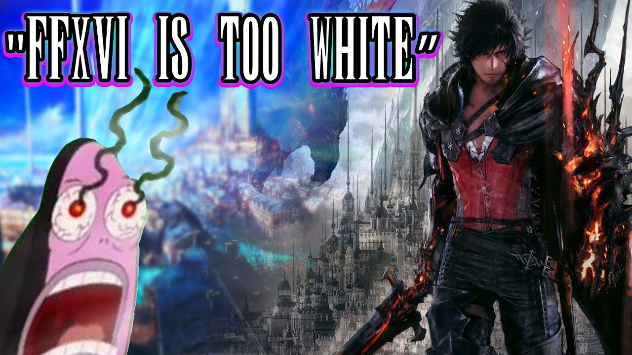 Games Journalist Say Final Fantasy XVI Is Too White || Eurogamer Is Trash (A Rant)