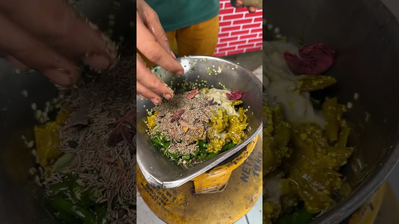 Muradabadi biryani #trending #youtubeshorts #ytshorts #streetfoodindia #biryanilovers #chickenrecipe