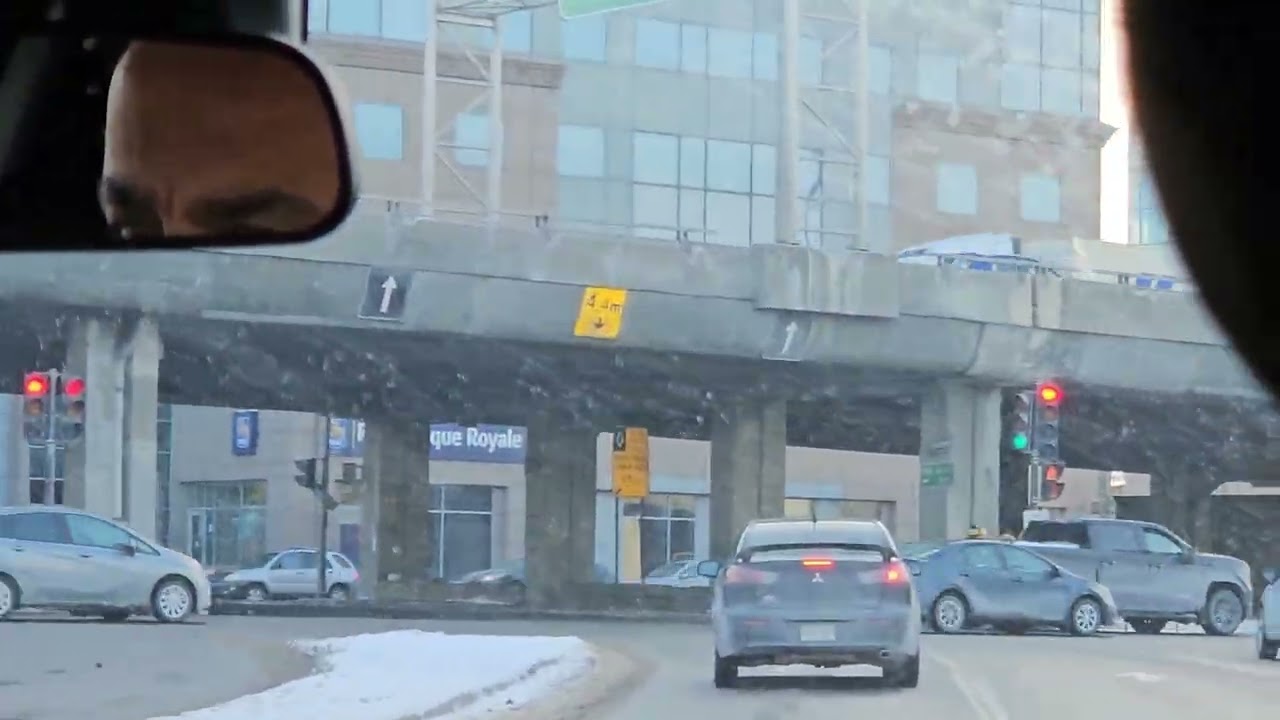 Ride Along - Taxi Ride Through Montreal, Quebec 2026-01-21