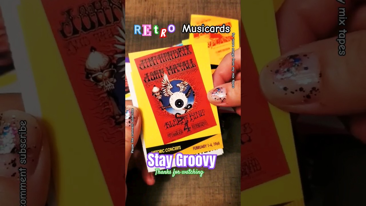 Retro Music Trading Cards Pack Opening 🎶🤩