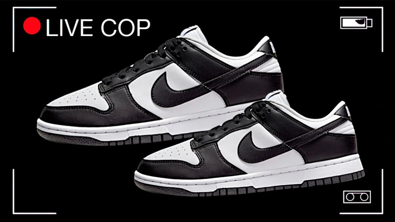 LIVE COP RESTOCK PANDA NIKE DUNK LOW & DUNK LOW SB BE TRUE