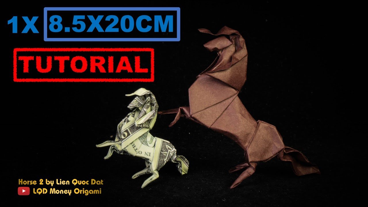 Horse 2 (Lien Quoc Dat) - LQD Money Origami