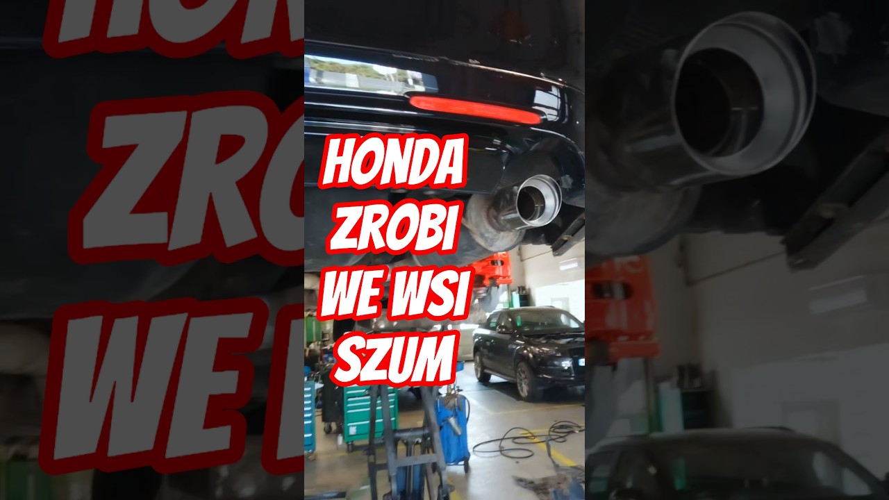 Modyfikacje układu wydechowego w Hondzie Accord 7 #maciacho #serwis #tuning #motosport