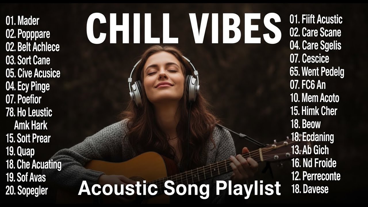 Warm Cozy Romantic Acoustic Chill Playlist Vol 【2050】