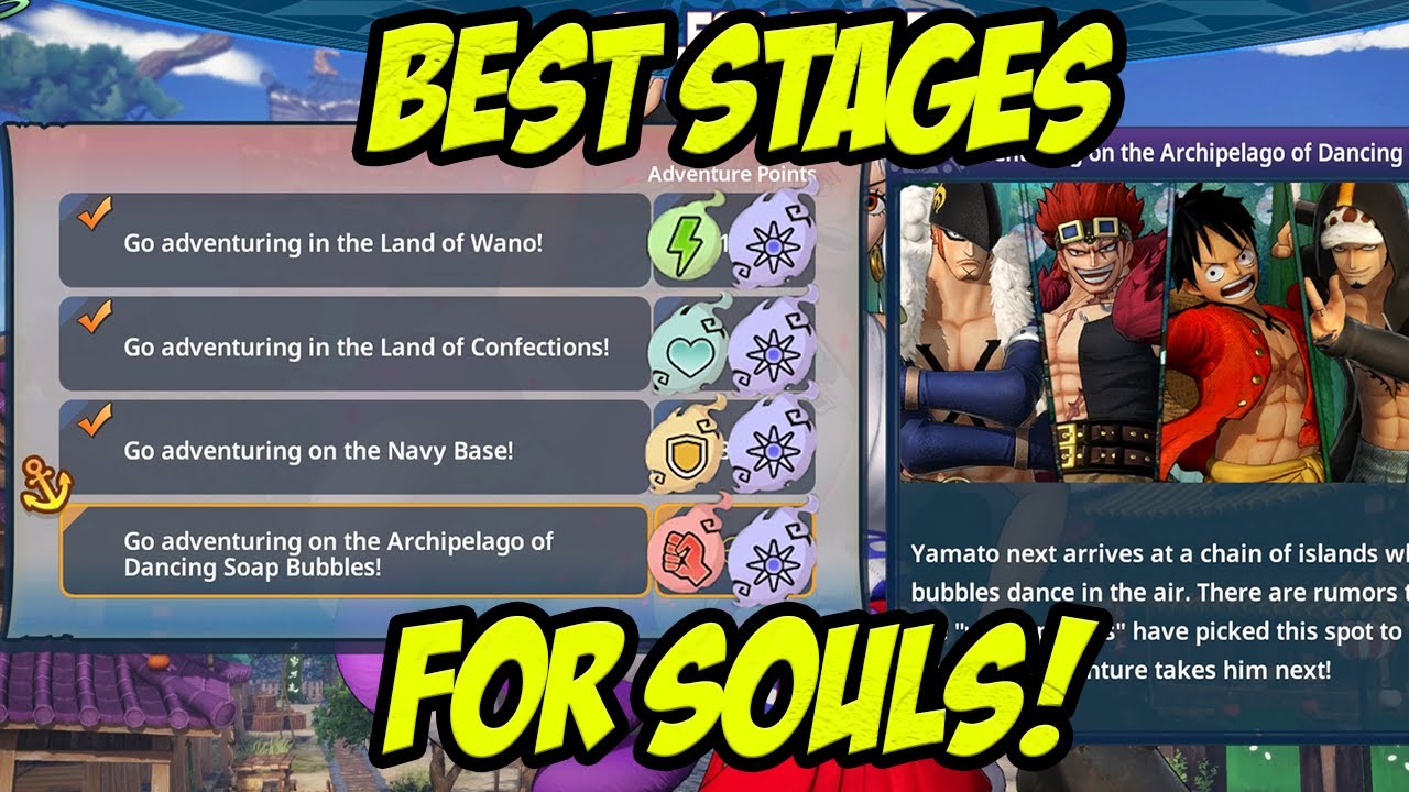 YAMATO SPECIAL LOG DLC DROPPED THE BEST STAGES TO GRIND SOULS! ONE PIECE PIRATE WARRIORS 4 DLC
