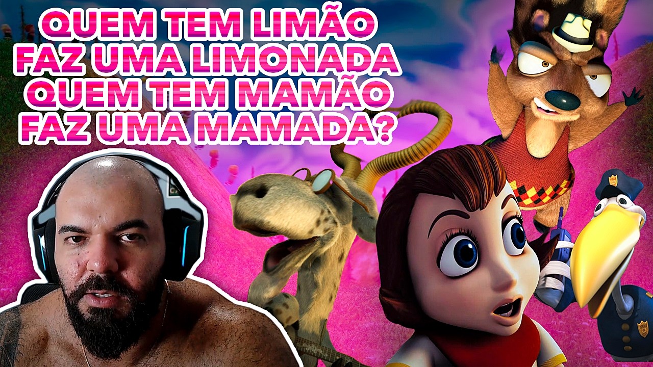 DEU A LOUCA NA CHAPEUZINHO É PODRE KKKKKKKKKKKKKKKKKK - RENANPLAY REACT