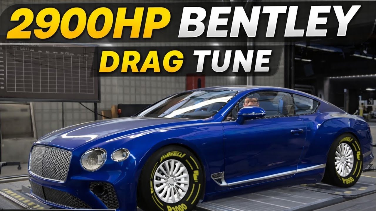 Bentley Continental GT мощностью 2900 л.с. для дрэг-рейсинга | Car Parking Multiplayer 2