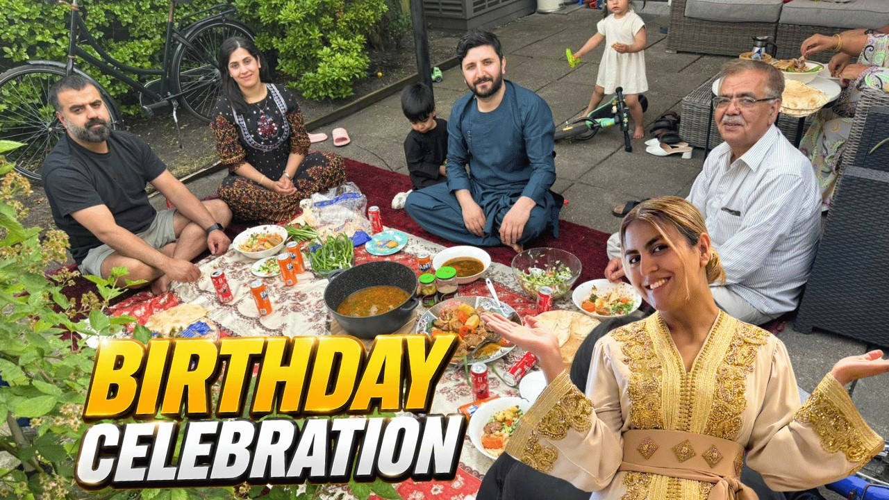 Birthday Celebration with family | جشن تولد با خانواده
