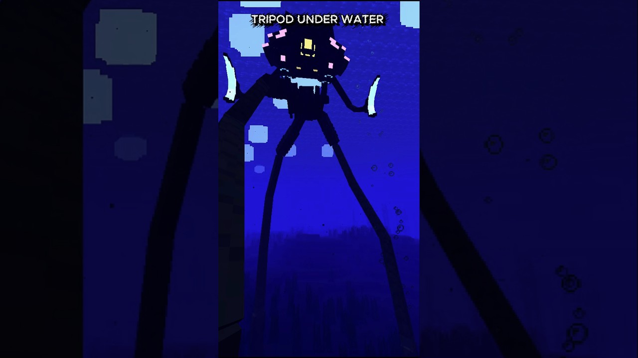 Under water tripod | tripod caçando debaixo d'água