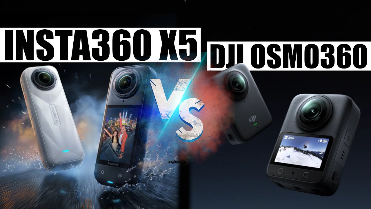Insta360 X5 vs. DJI OSMO 360 - DESHALB kann man die DJI nicht verwenden