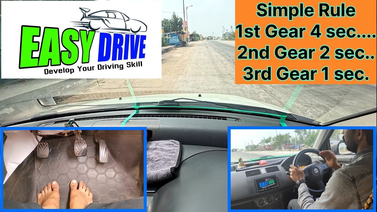 Mastering First Gear: Ultimate Guide to Smooth Clutch Movement! 🛣️ Simple Trick #car#driving
