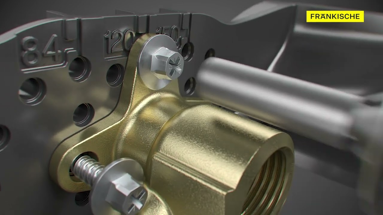 alpex® wall connection | FRÄNKISCHE