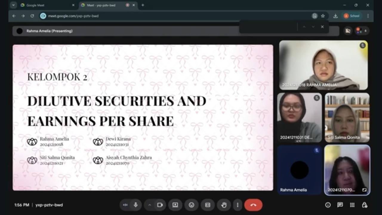 TUGAS KLP 2-AK42R- AKM2 CH16 DELUTIVE SECURITIES AND EARNINGS PER SHARE 001