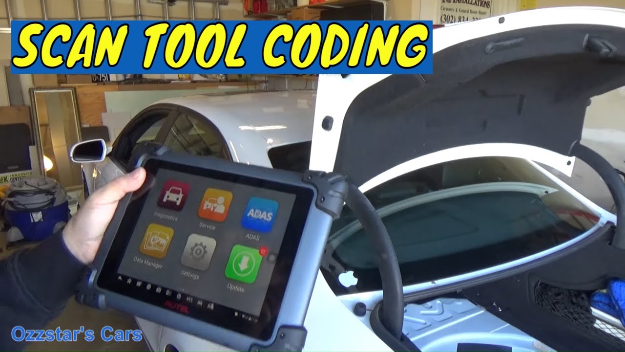 Audi Volkswagen Battery Replacement with CODING Autel Scan Tool