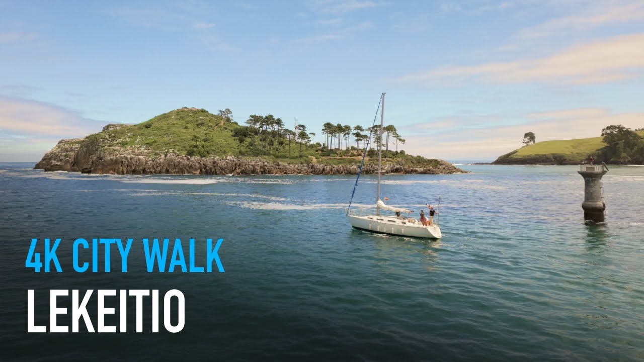 A Scenic Walk Through Lekeitio | Beach, Boats, and Historic Charm