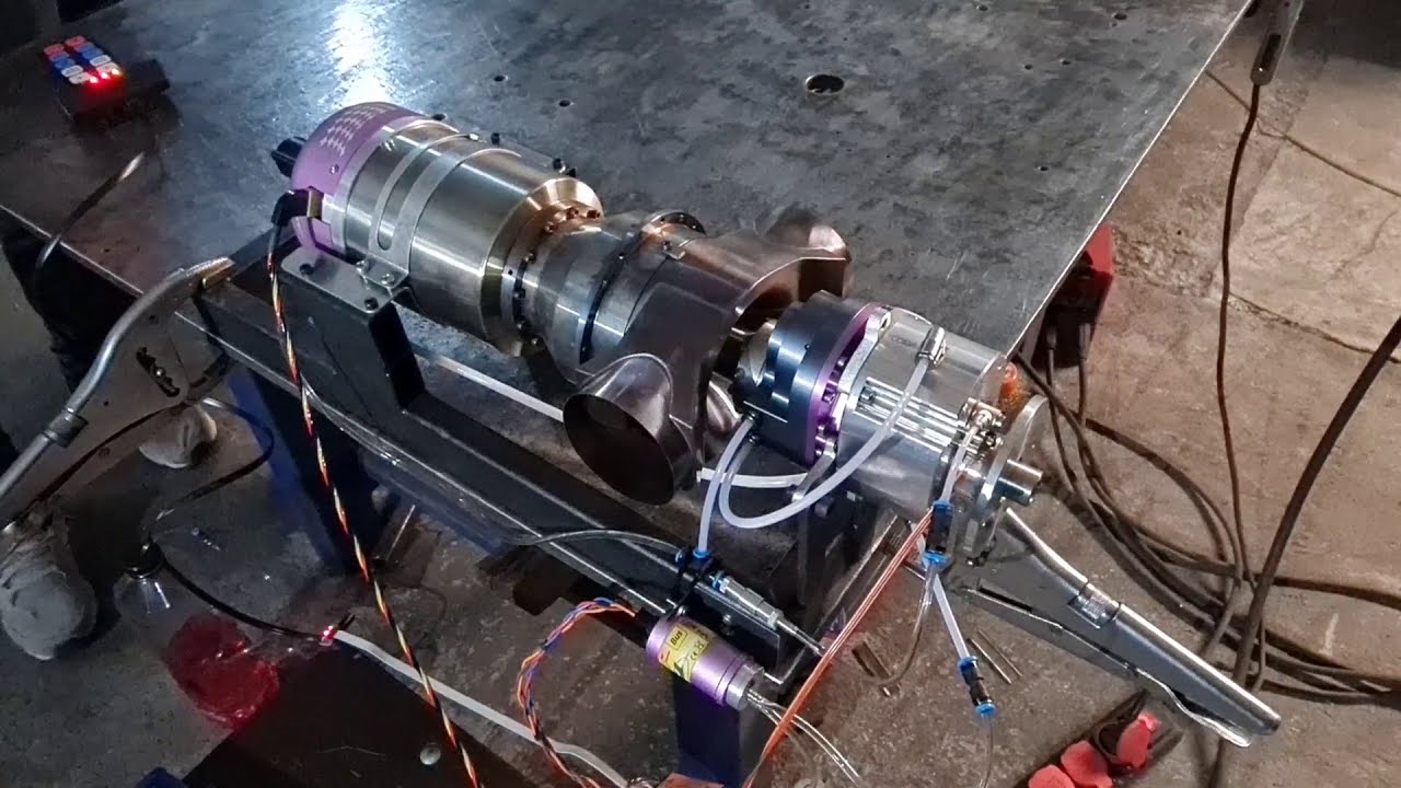 JetCat engine start - our Barry is flying places