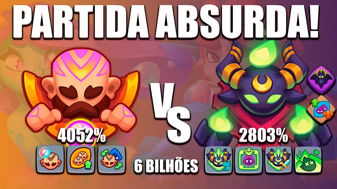 Rush Royale - Monge ainda é bom! l Gameplay português PT-BR