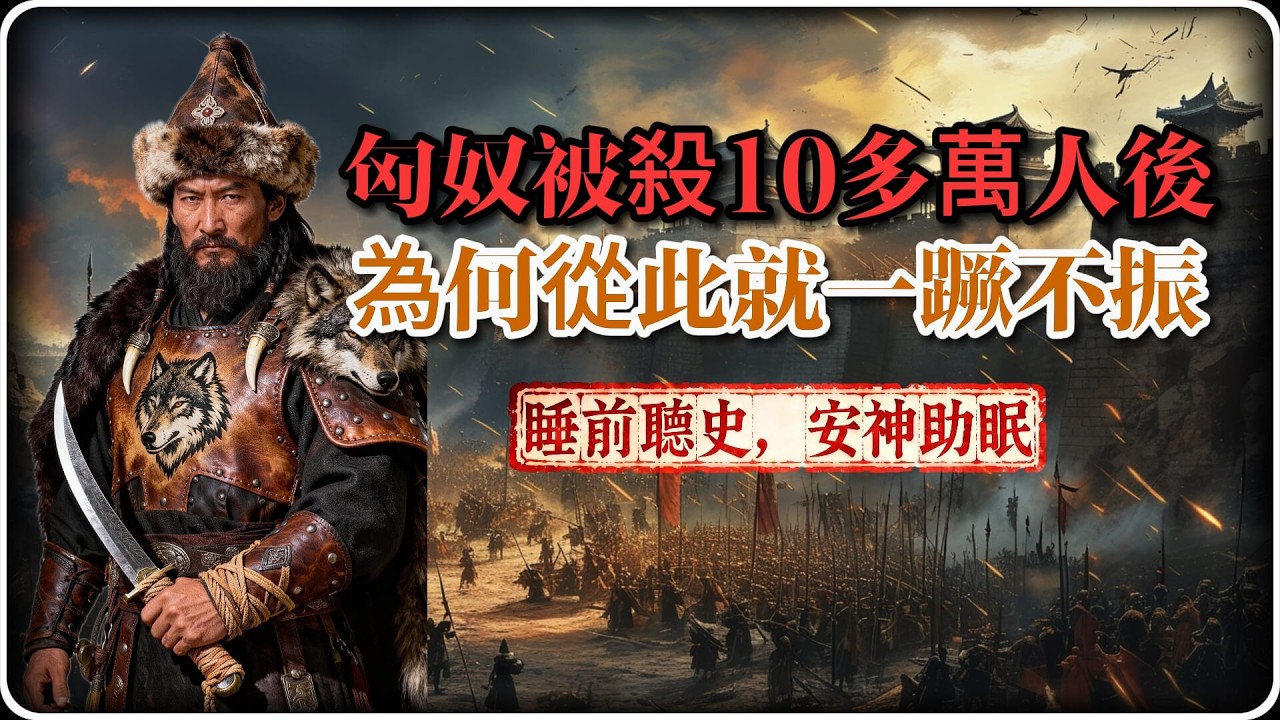 匈奴那麼強大,漢武帝就殺了10多萬人,為何匈奴從此就一蹶不振?