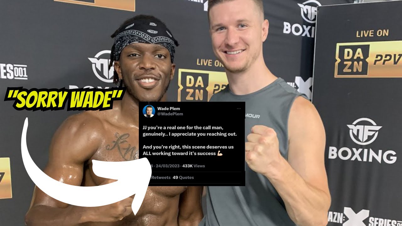 KSI And Wade Squash Their Beef
