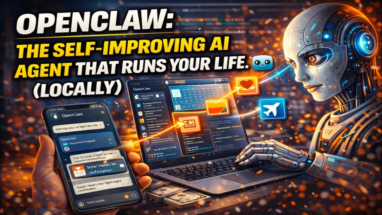 OpenClaw: The Self-Improving AI Agent That Runs Your Life (Locally) 🤖