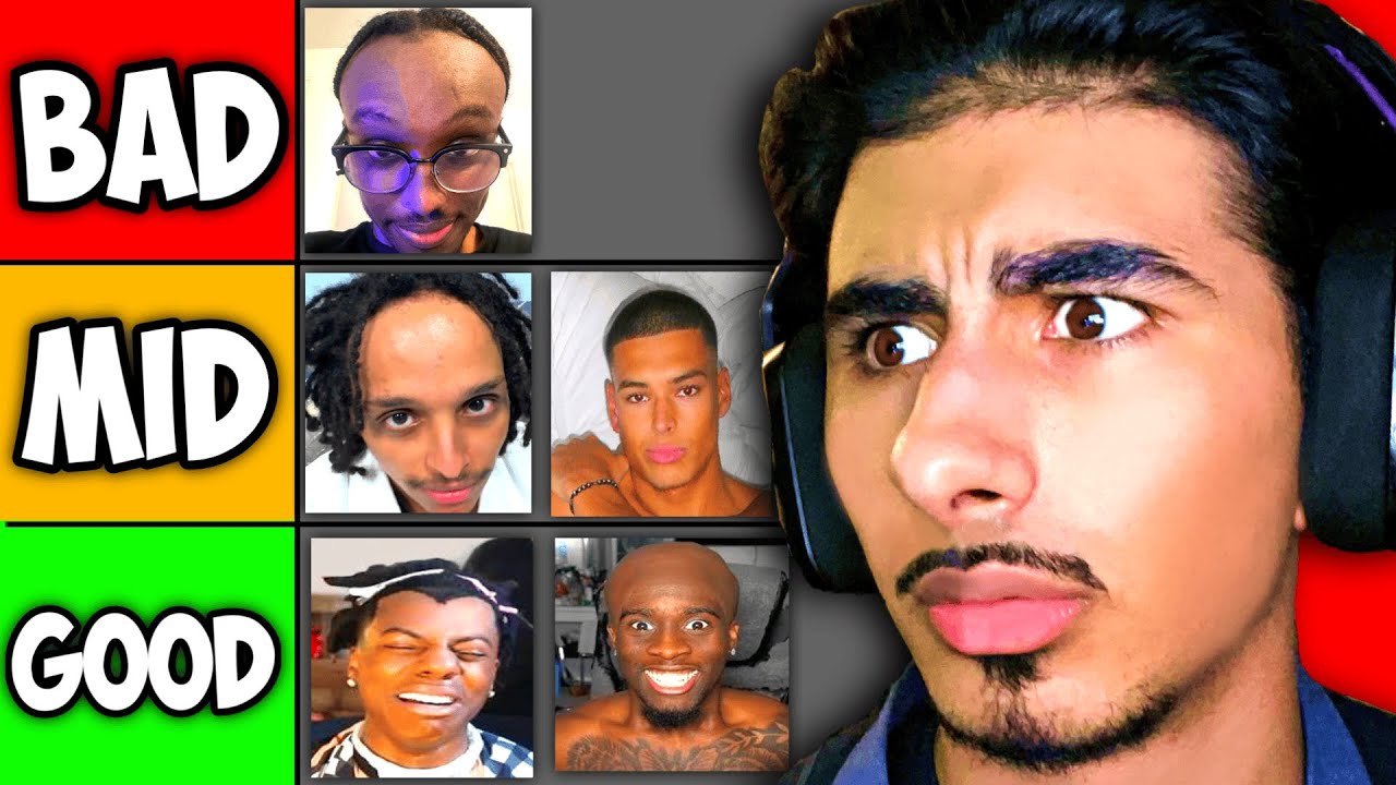 Ranking The WORST Streamer HAIRLINES Of ALL TIME..