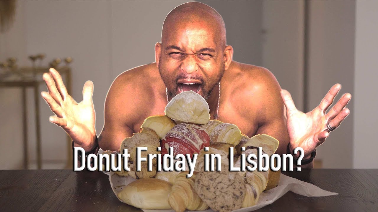 Shaun T Trains Europe 2 Donut Friday in Lisbon