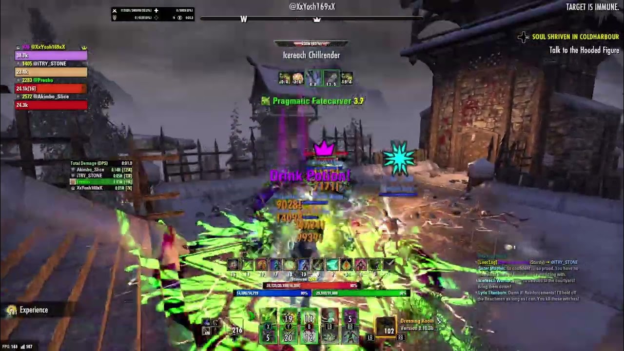 ESO | Icereach Trifecta | Hardmode, Speed Run, No Death | Three Arcanist DPS